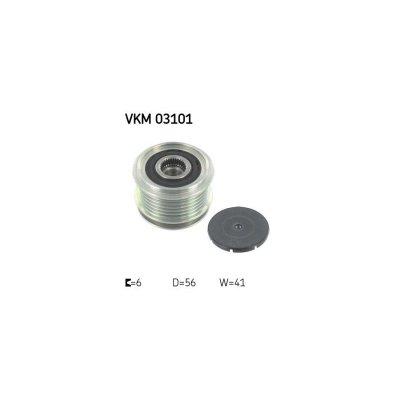 SKF Poulie roue libre, alternateur  VKM 03101