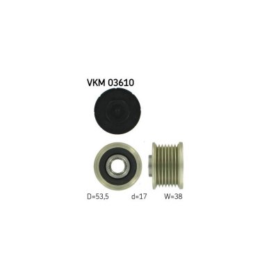 SKF Poulie roue libre, alternateur  VKM 03610