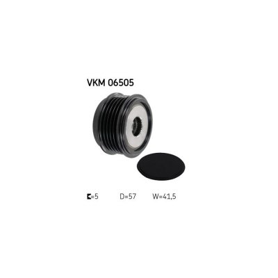 SKF Poulie roue libre, alternateur  VKM 06505