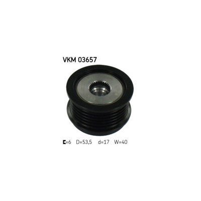 SKF Poulie roue libre alternateur VKM 03657 