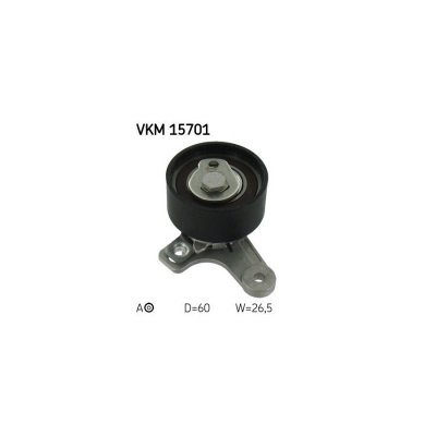 SKF Poulie-tendeur courroie crant&eacute;e VKM 15701 