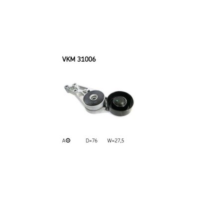 SKF Poulie-tendeur courroie trap&eacute;zo&iuml;dale &agrave; nervures VKM 31006 