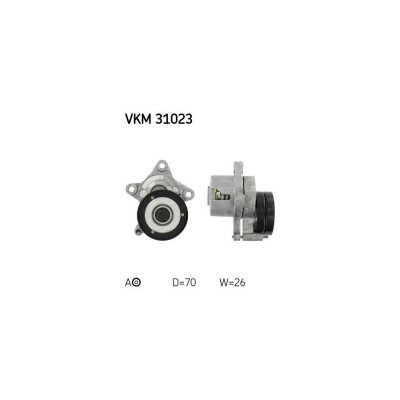 SKF Poulie-tendeur courroie trap&eacute;zo&iuml;dale &agrave; nervures VKM 31023 