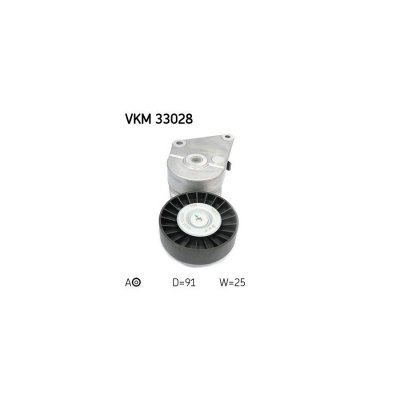 SKF Poulie-tendeur courroie trap&eacute;zo&iuml;dale &agrave; nervures VKM 33028 