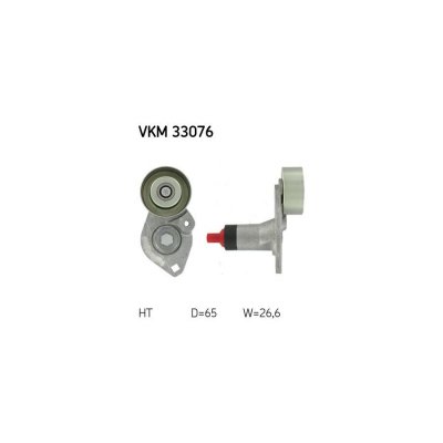 SKF Poulie-tendeur courroie trap&eacute;zo&iuml;dale &agrave; nervures VKM 33076 