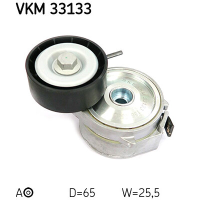 SKF Poulie-tendeur courroie trap&eacute;zo&iuml;dale &agrave; nervures VKM 33133 