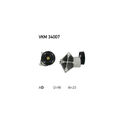 SKF Poulie-tendeur courroie trap&eacute;zo&iuml;dale &agrave; nervures VKM 34007 