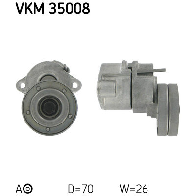 SKF Poulie-tendeur courroie trap&eacute;zo&iuml;dale &agrave; nervures VKM 35008 