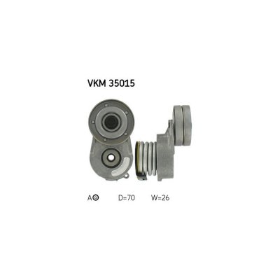 SKF Poulie-tendeur courroie trap&eacute;zo&iuml;dale &agrave; nervures VKM 35015 
