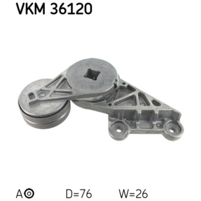 SKF Poulie-tendeur courroie trap&eacute;zo&iuml;dale &agrave; nervures VKM 36120 