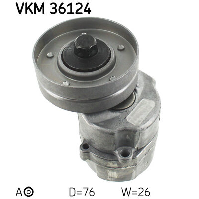 SKF Poulie-tendeur courroie trap&eacute;zo&iuml;dale &agrave; nervures VKM 36124 