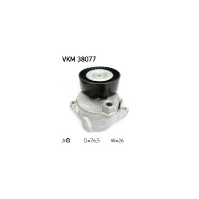 SKF Poulie-tendeur courroie trap&eacute;zo&iuml;dale &agrave; nervures VKM 38077 