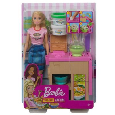 BARBIE Poup&eacute;e  - Coffret atelier p&acirc;tes