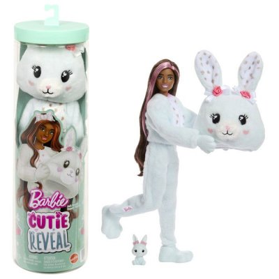 BARBIE Poup&eacute;e  Cutie Reveal Blue Bunny playset 10 surprises