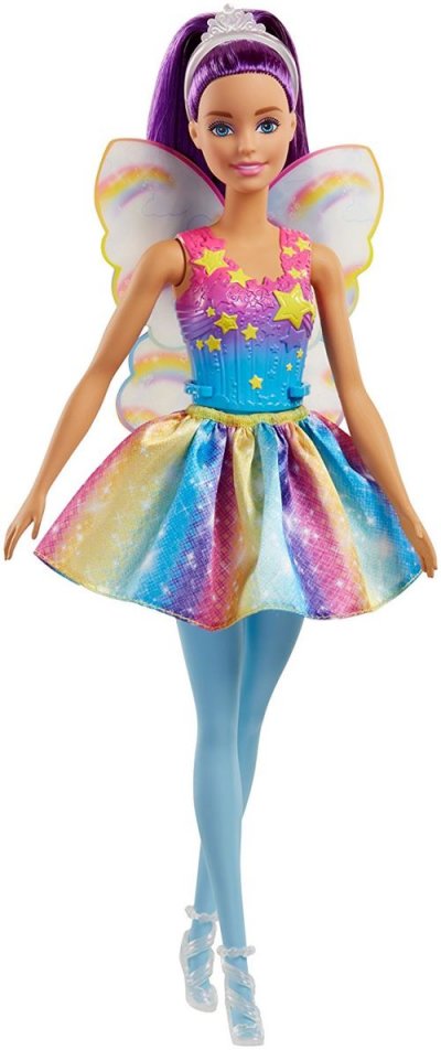 BRBI Poup&eacute;e Barbie&trade; Dreamtopia Arc-en-ciel F&eacute;e Brune Mattel