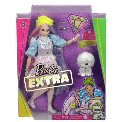 BARBIE Poup&eacute;e  Extra Bonnet Vert 
