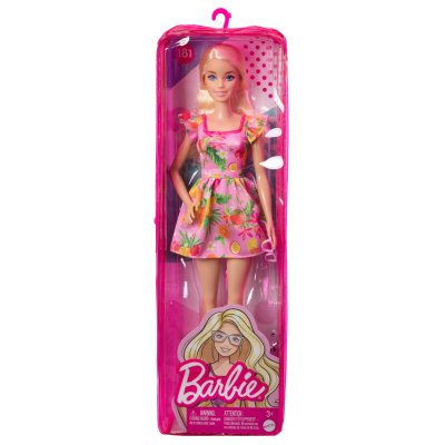MATTEL Poup&eacute;e Barbie Fashionista Robe Tropicale 