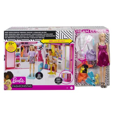 BARBIE Poup&eacute;e  Fashionistas Le Dressing Deluxe 
