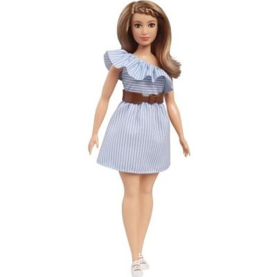 BARBIE Poup&eacute;e &trade; Fashionistas&reg; Robe &agrave; rayures Mattel