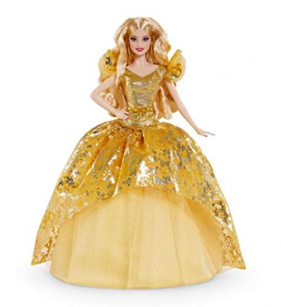 BARBIE Poup&eacute;e  f&ecirc;te No&euml;l 2020 Blonde