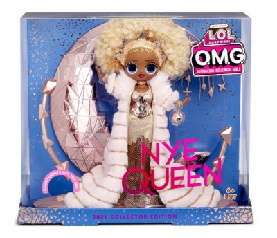 LOL SURPRISE Poup&eacute;e Collector L.O.L. Surprise OMG Holiday 2021 Multicolore