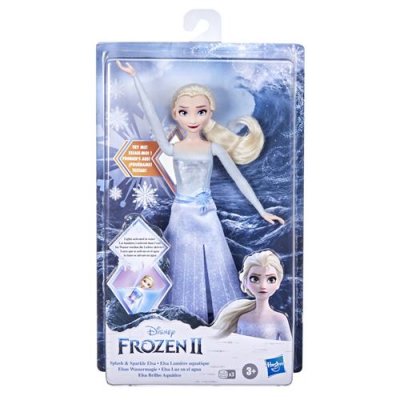 DISNEY REINE DES NEIGES Poup&eacute;e Disney Frozen La Reine des Neiges 2 Elsa Lumi&egrave;res Aquatiques