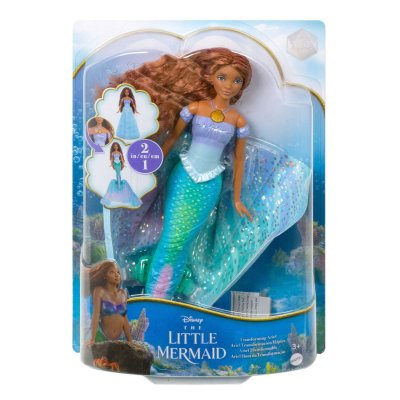 DISNEY PRINCESS Poup&eacute;e es Ariel 2 en 1