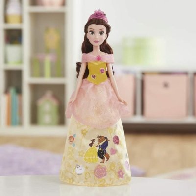 DISNEY PRINCESSES Poup&eacute;e  Belle Robe Enchant&eacute;e