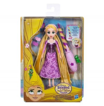 DISNEY PRINCESS Poup&eacute;e es Raiponce Boucles magiques