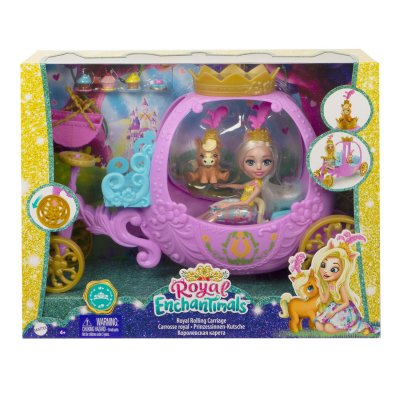 ENCHANTIMALS Poup&eacute;e  Carrosse royal 