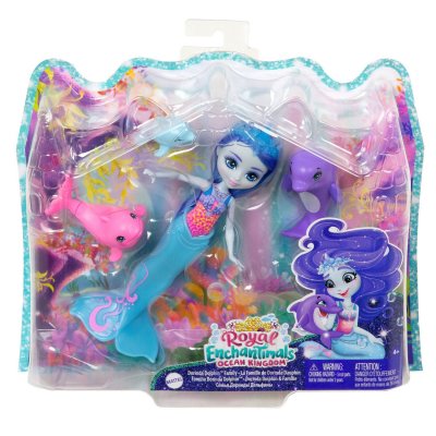 ENCHANTIMALS Poup&eacute;e  La Famille De Dorinda Dauphin Mattel - L'unit&eacute;