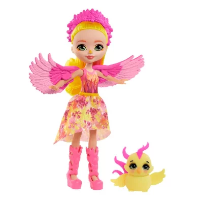 ENCHANTIMALS Poup&eacute;e  Phoenix Falon et Sunrise 