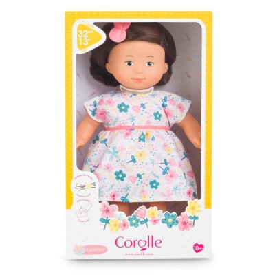 COROLLE Poup&eacute;e Florolle Eglantine  bleu multico