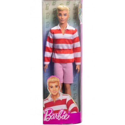 MATTEL Poup&eacute;e Ken Blond Fashionistas Avec Short Et Polo - Barbie -  - Hyv01