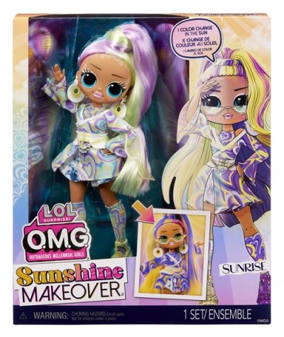 LOL SURPRISE Poup&eacute;e L.O.L. Surprise OMG Sunshine Makeover Sunrise Mod&egrave;le al&eacute;atoire