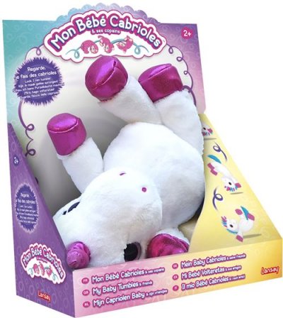 LANSAY Poup&eacute;e  Mon B&eacute;b&eacute; Cabrioles Lulu La Licorne 
