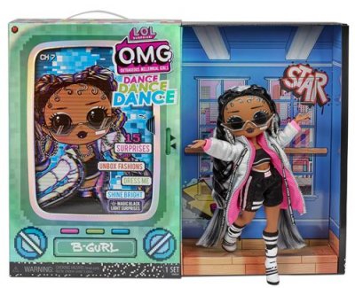 LOL SURPRISE Poup&eacute;e mannequin L.O.L. Surprise OMG Dance Mod&egrave;le al&eacute;atoire
