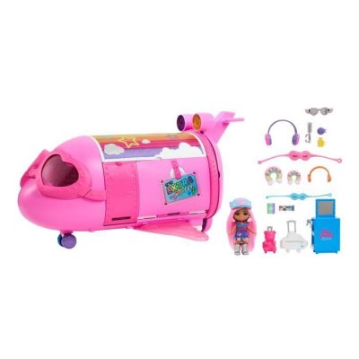 BARBIE Poup&eacute;e Mattel  Le Jet Extra Des Minis et Mini