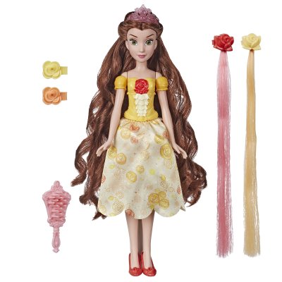 HASBRO Poup&eacute;e Princesse La Belle Et La B&ecirc;te &agrave; Coiffer - Disney Multicolore