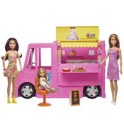 MATTEL Poup&eacute;es & Food Truck Barbie -  -  - Barbie
