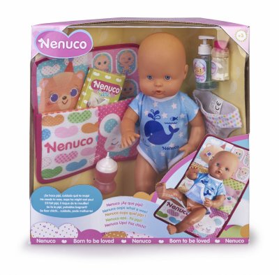 NENUCO Poupon avec accessoires  Oops What A Wee! Famosa (35 cm)