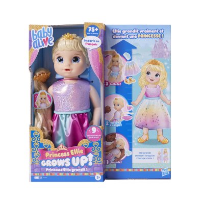 HASBRO GAMING Poupon  Baby Alive Princesse Ellie Grandit