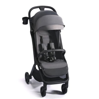 KINDERKRAFT Poussette canne  Nubi 2 - Gris - L&eacute;g&egrave;re et facile &agrave; plier