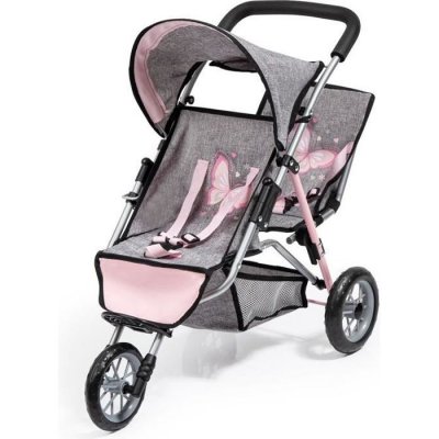 BAYER DESIGN Poussette double DUO 