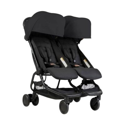 MOUNTAIN BUGGY Poussette Double  Nano Duo - Black