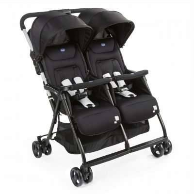 CHICCO Poussette double Ohlala Twin Black Night