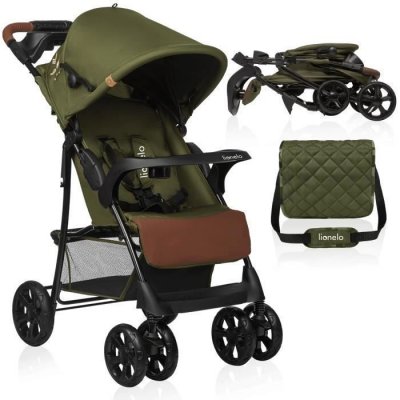 LIONELO Poussette  emma plus forest vert LO-EMMA PLUS FOREST GREEN