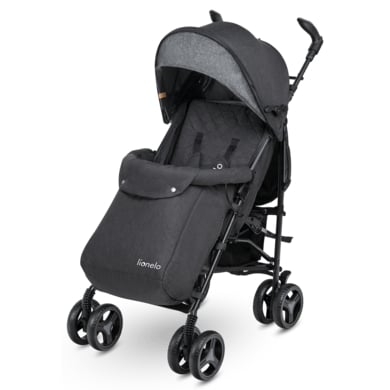 LIONELO Poussette  irma noir-dark gris LO-IRMA BLACK-DARK GREY