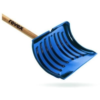 REVEX Poussoir a neige polypropylene manche bois 