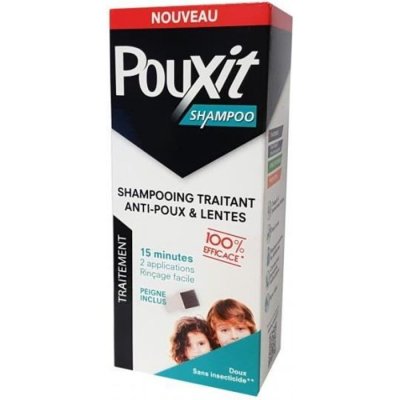 POUXIT  Shampoo Shampooing Traitant Anti-Poux & Lentes
